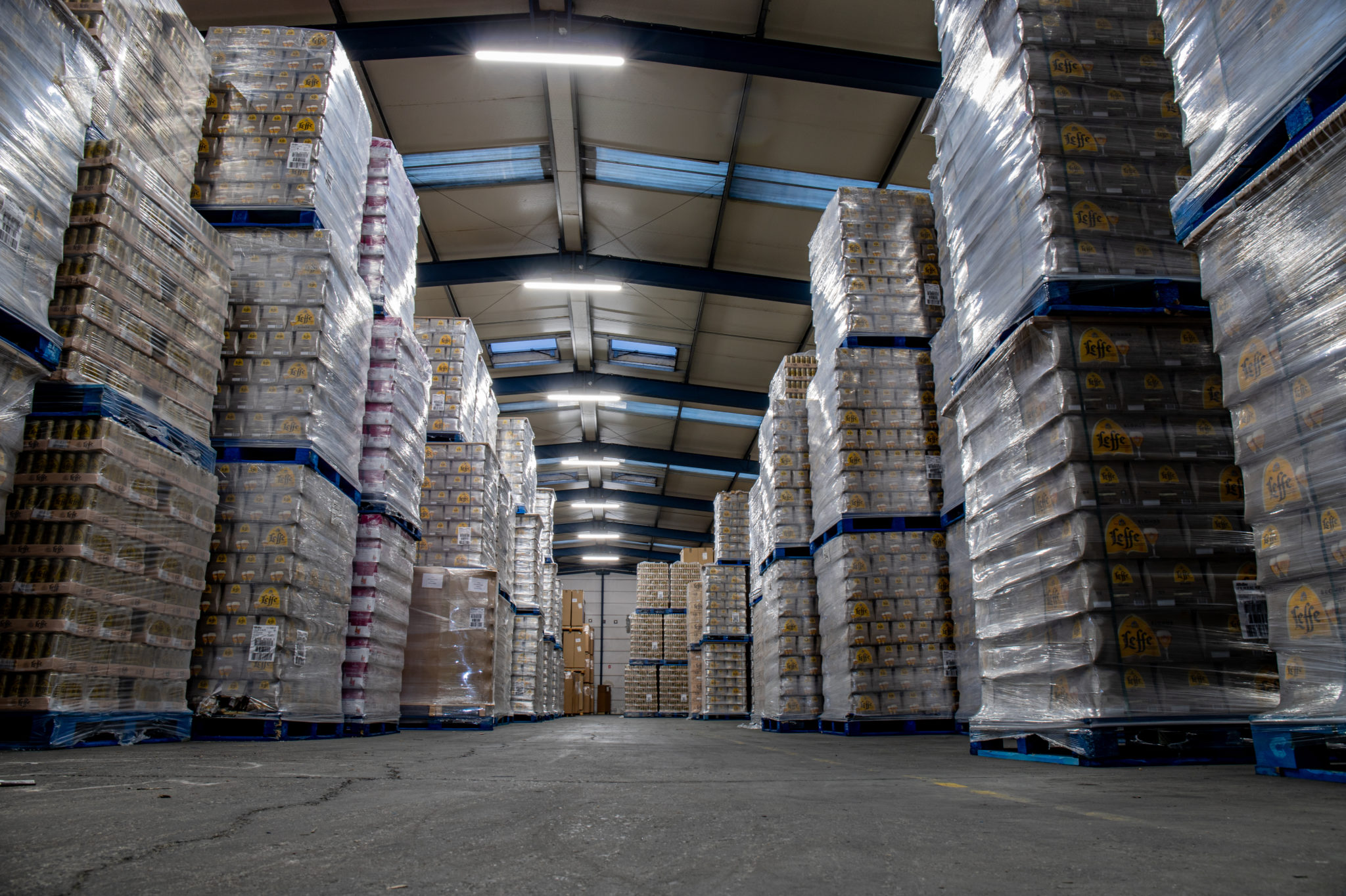 stockages de marchandises